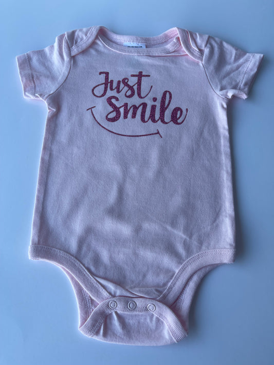 Pink Baby Girl’s Onesie (6-9)