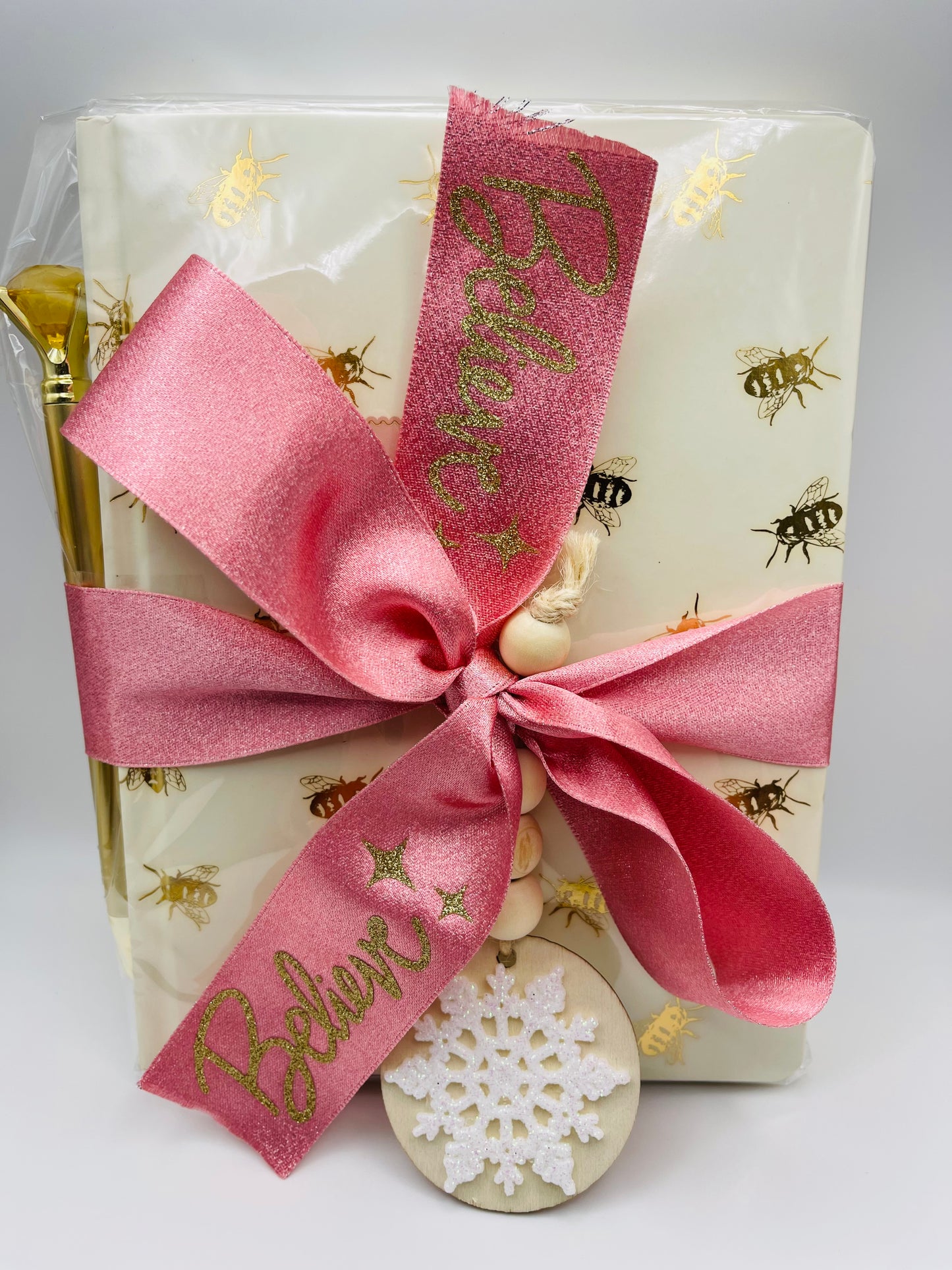 Journal Gift Set (Pink Ribbon)